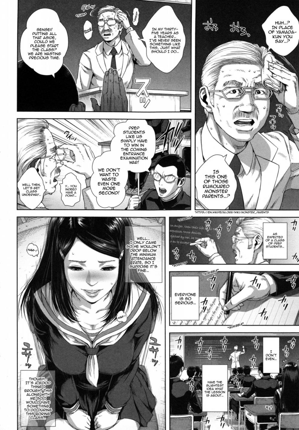 Hentai Manga Comic-Misako, the 34 Year Old Housewife and High School Girl-Read-7